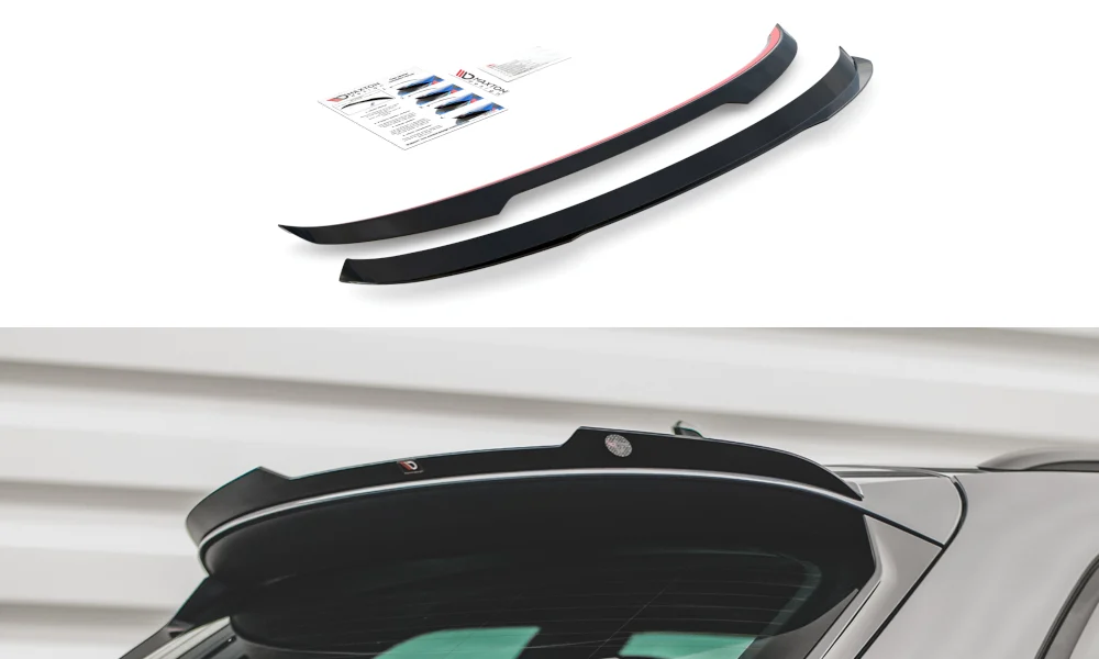 Spoiler CAP für Seat Leon FR ST Mk4 schwarz matt - Maxton Design
