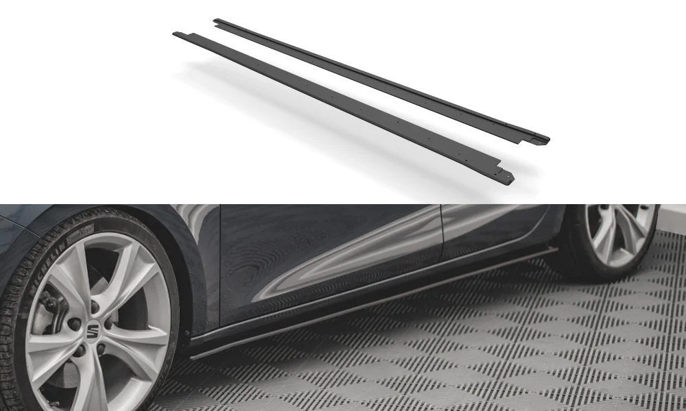 Street Pro Seitenschweller Ansatz für Seat Leon FR Mk4 - Maxton Design