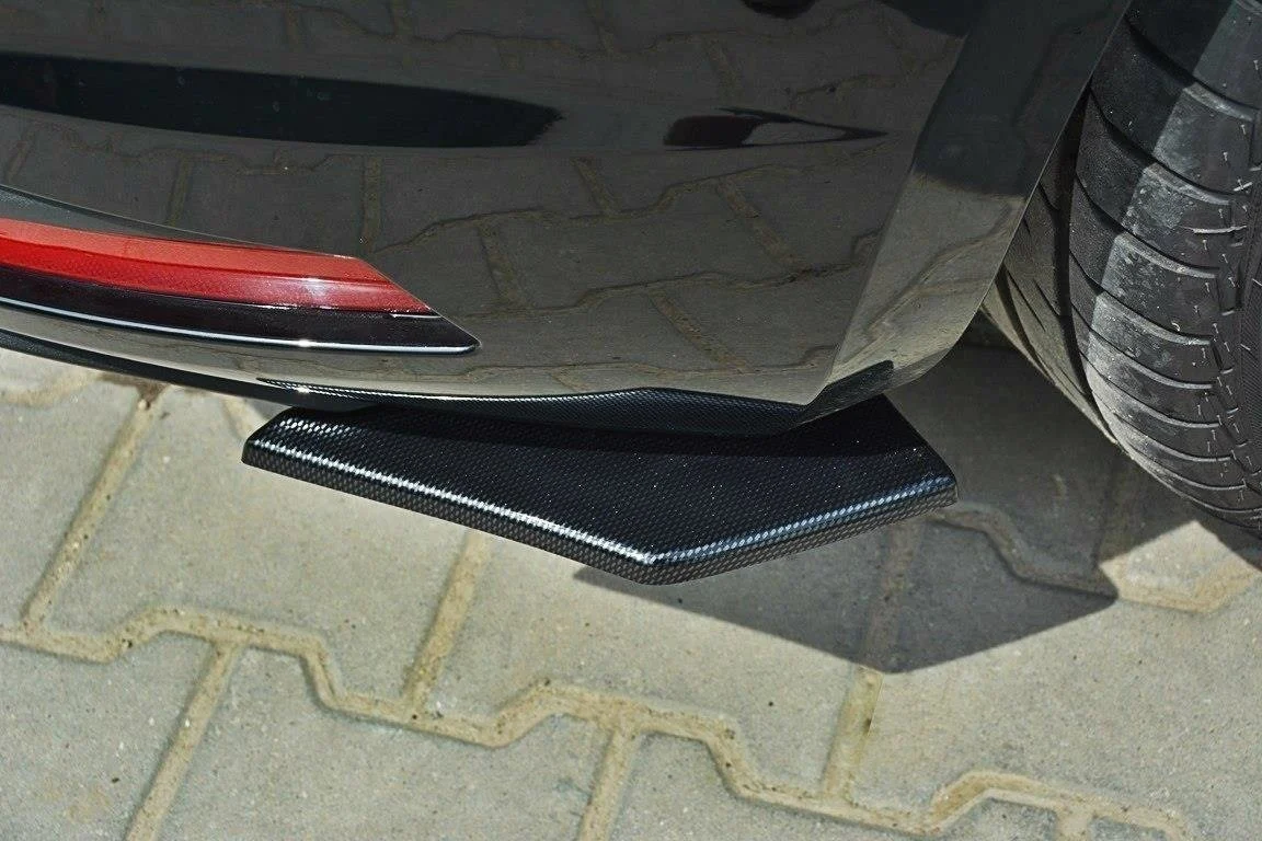 Heck Ansatz Flaps Diffusor für SEAT LEON III CUPRA / FR Carbon Look - Maxton Design