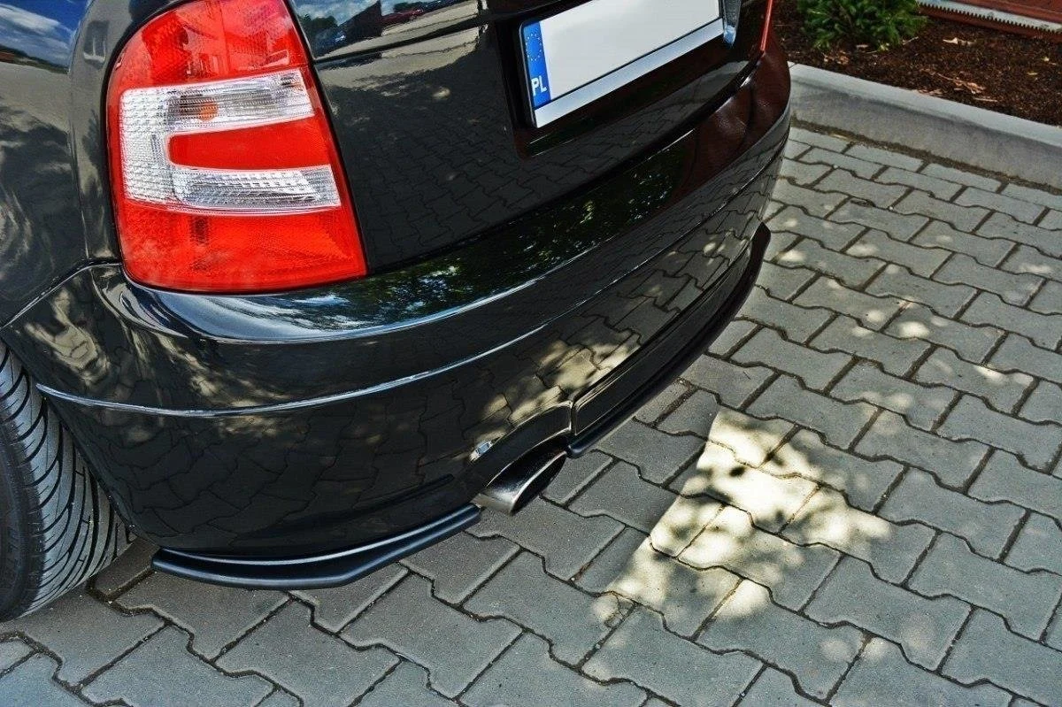 Diffusor Heck Ansatz für SKODA FABIA I RS Carbon Look - Maxton Design