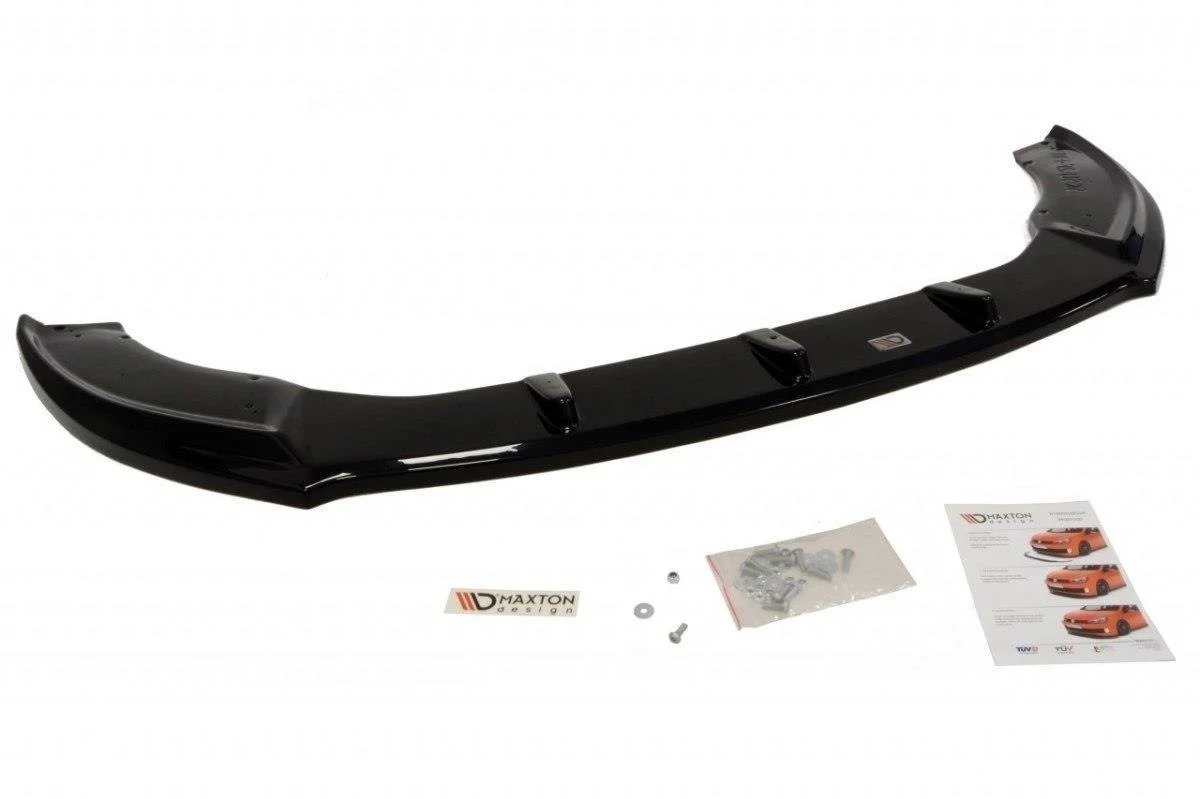 Front Ansatz für Skoda Superb Mk2 FL Carbon Look - Maxton Design