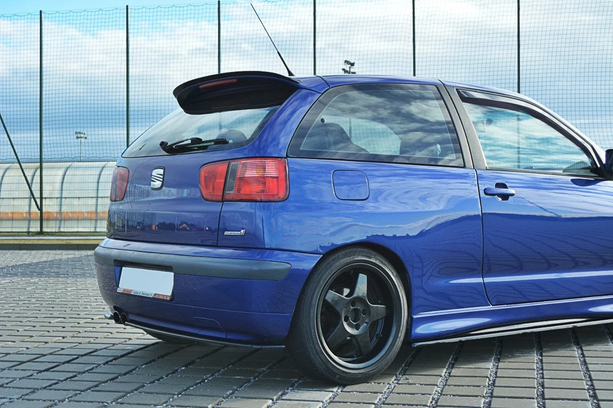Spoiler CAP für SEAT IBIZA MK2 FACELIFT CUPRA schwarz matt - Maxton Design