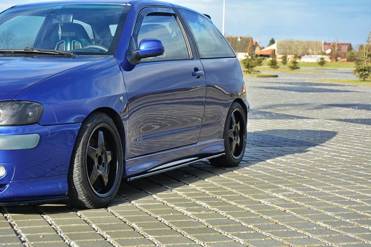 Seitenschweller Ansatz für SEAT IBIZA MK2 FACELIFT CUPRA schwarz matt - Maxton Design