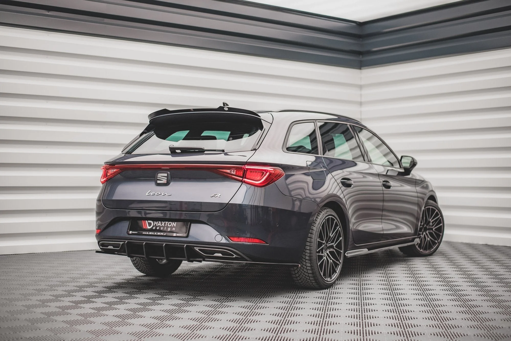 Robuste Racing Heckschürze für Seat Leon FR ST Mk4 - Maxton Design