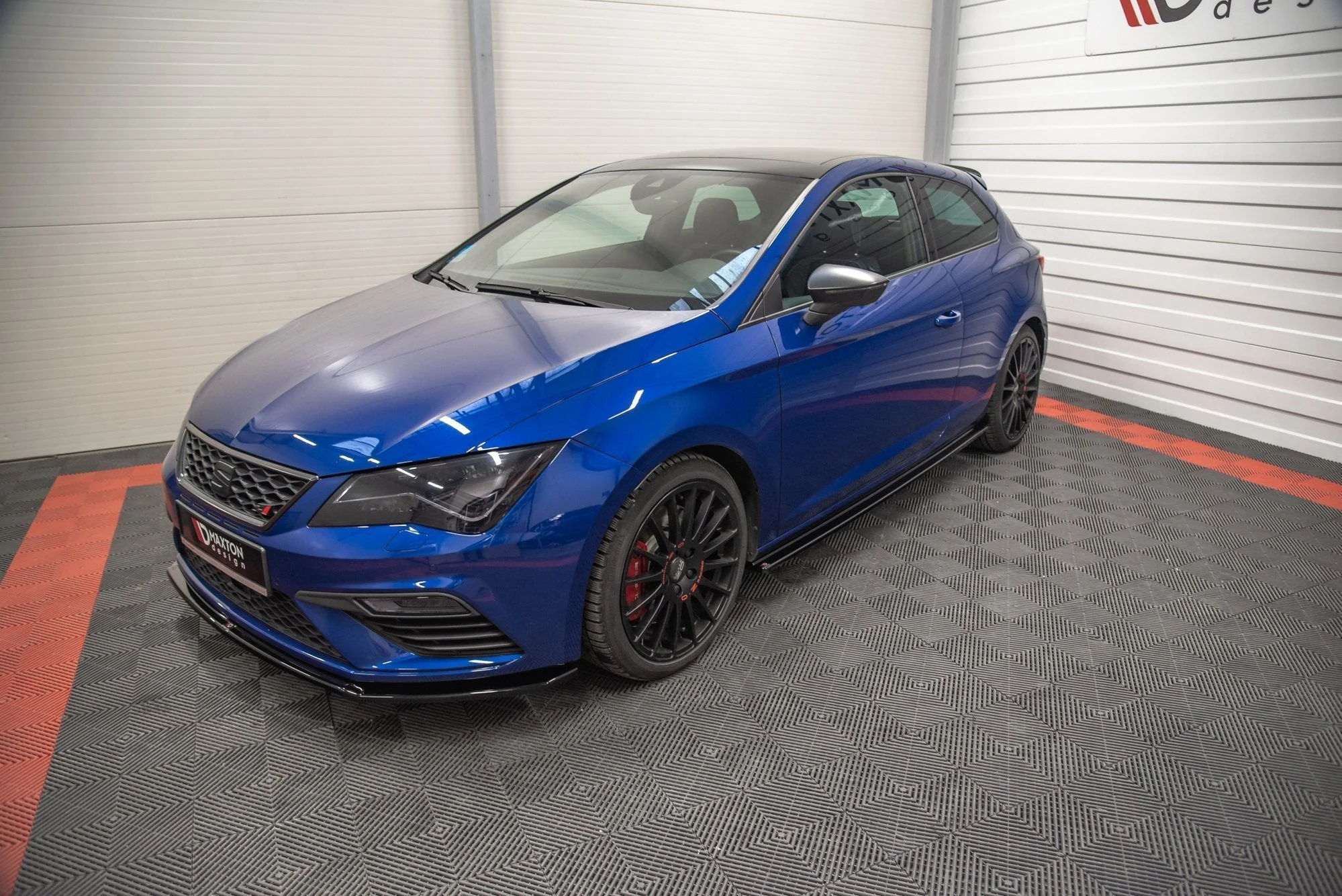 Seitenschweller Ansatz für Seat Leon Cupra / FR SC Mk3 / Mk3 FL Carbon Look - Maxton Design