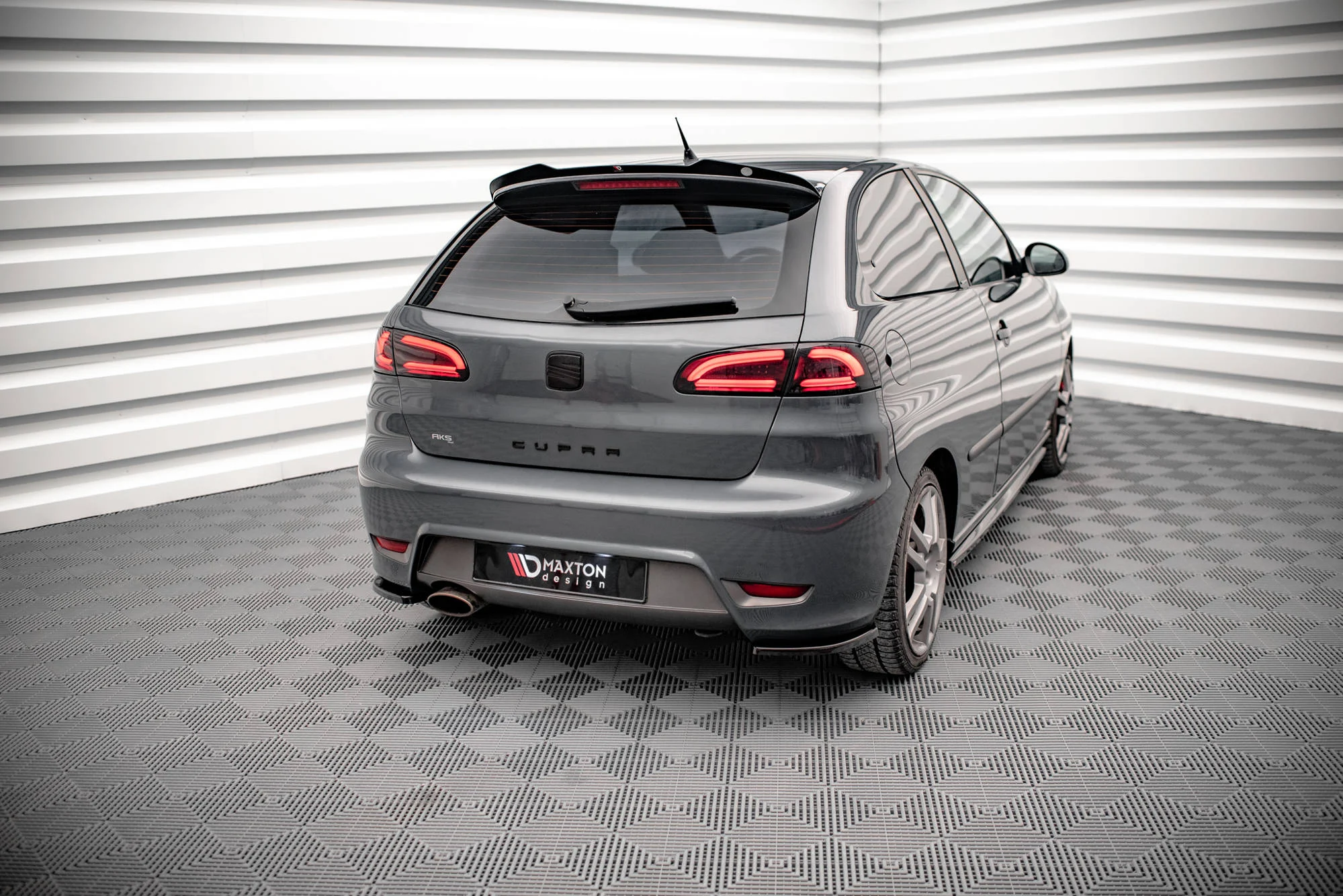 Heck Ansatz Flaps Diffusor für Seat Ibiza Cupra Mk3 schwarz matt - Maxton Design